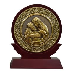 Đế Gỗ Tròn Đức Mẹ Bên Thi Hài Chúa Giê-su