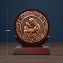 Đế Gỗ Tròn Đức Mẹ Bên Thi Hài Chúa Giê-su