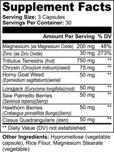 Thành phần Alpha Energy 65g