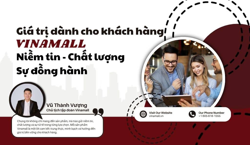 Giá trị dành cho khách hàng Vinamall